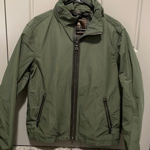 Green Coach windbreaker size medium.